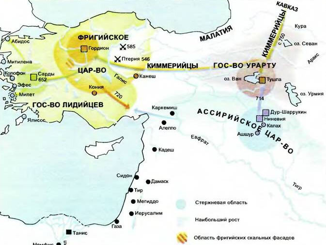 Полуостров малая азия карта