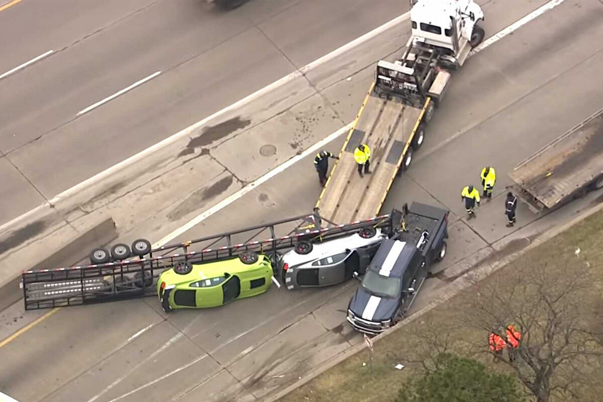 Авария в Detroit