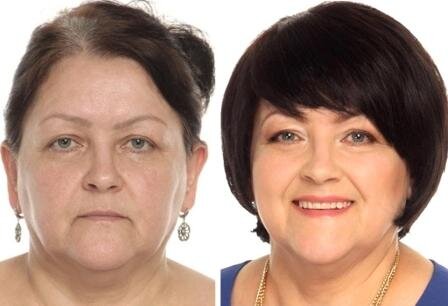 Преображение внешности: до и после