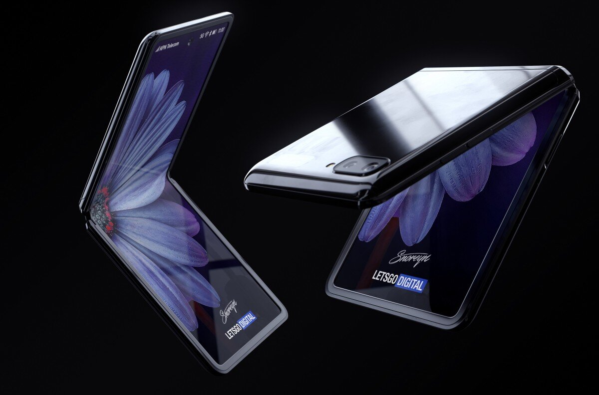 Рендер Samsung Galaxy Z Flip