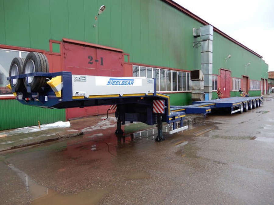 В России выпущен новый раздвижной трал 5-осник