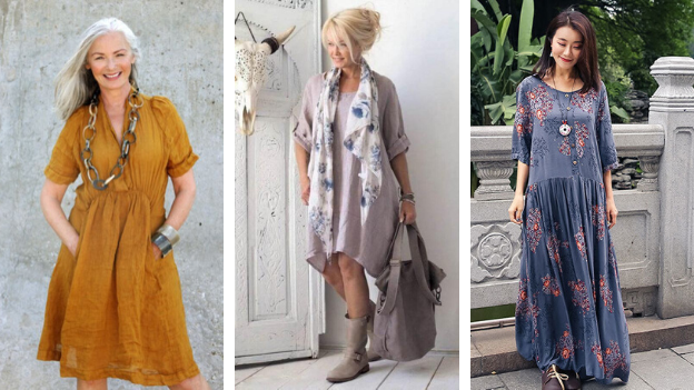 Платья в богемном стиле (Фото: shnyagi.net, yandex.ua, ihappymama.ru)
