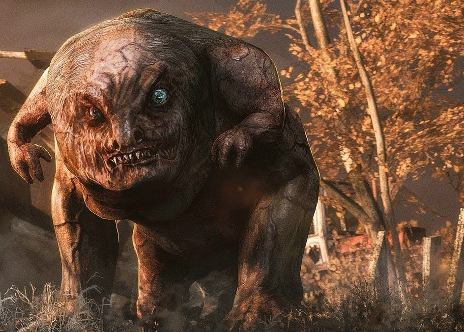 Мутант готовится защищать свою территорию. Рендер от DKUD1337