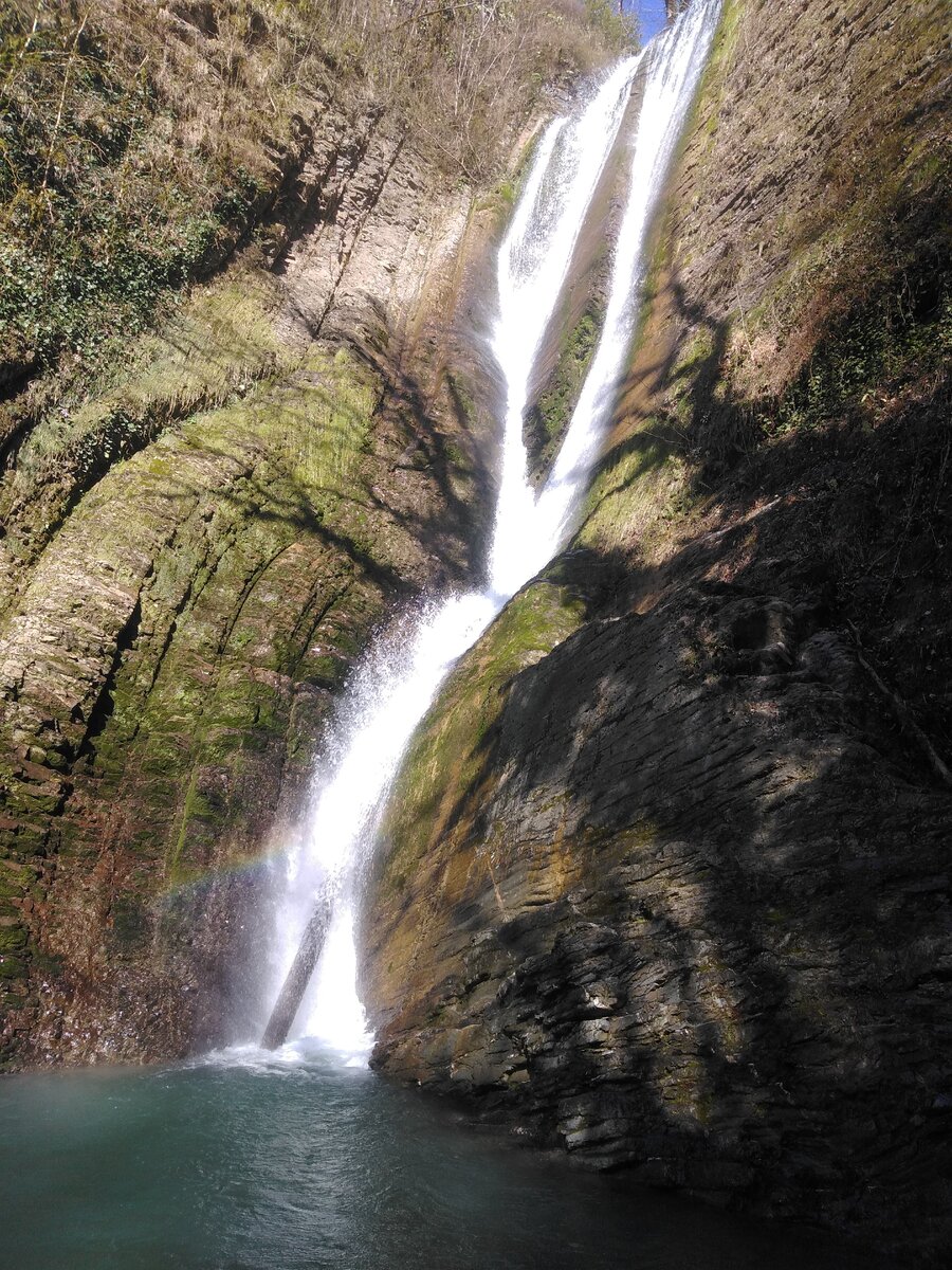 Змеиные водопады сочи