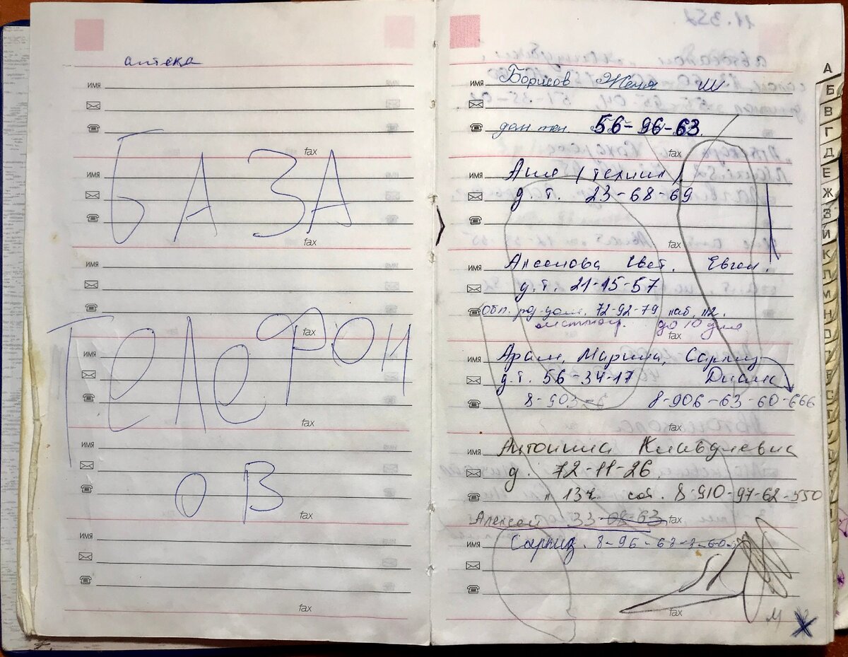 Давно забытая записная книжка, у кого такая осталась?