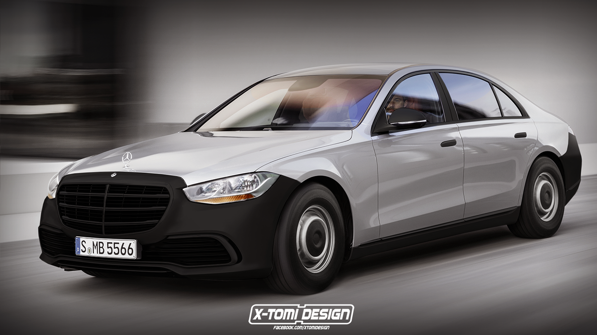 Mercedes-Benz S-klasse. Источник иллюстрации - xtomi.blogspot.com