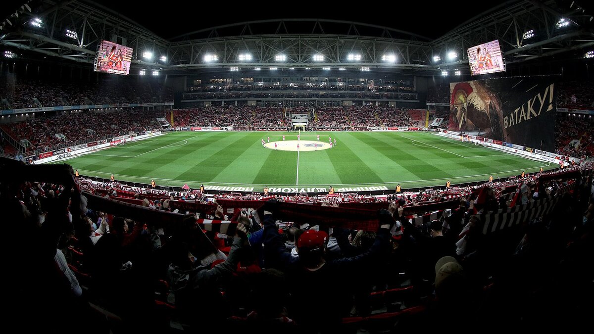 Спартак» и «Зенит» наказаны! Стадион «Открытие Арена» закрыт! |  UnrealFootball/ Сезон 2020-2021 | Дзен