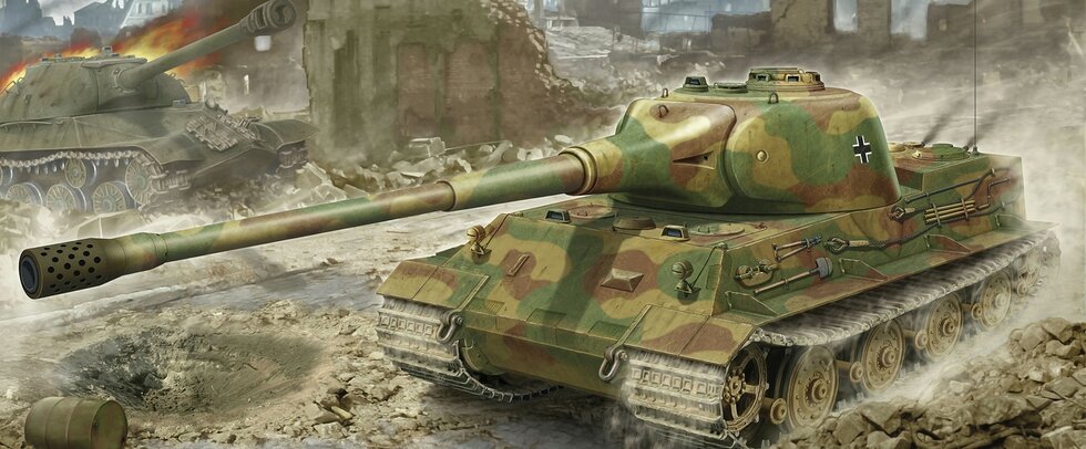 Классический вариант танка.(Изображение взято с сайта "Варспот")