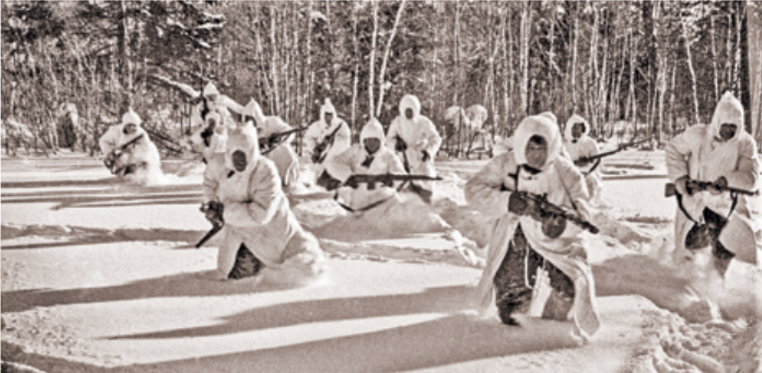 Наступление советских войск под Москвой, декабрь 1941 года