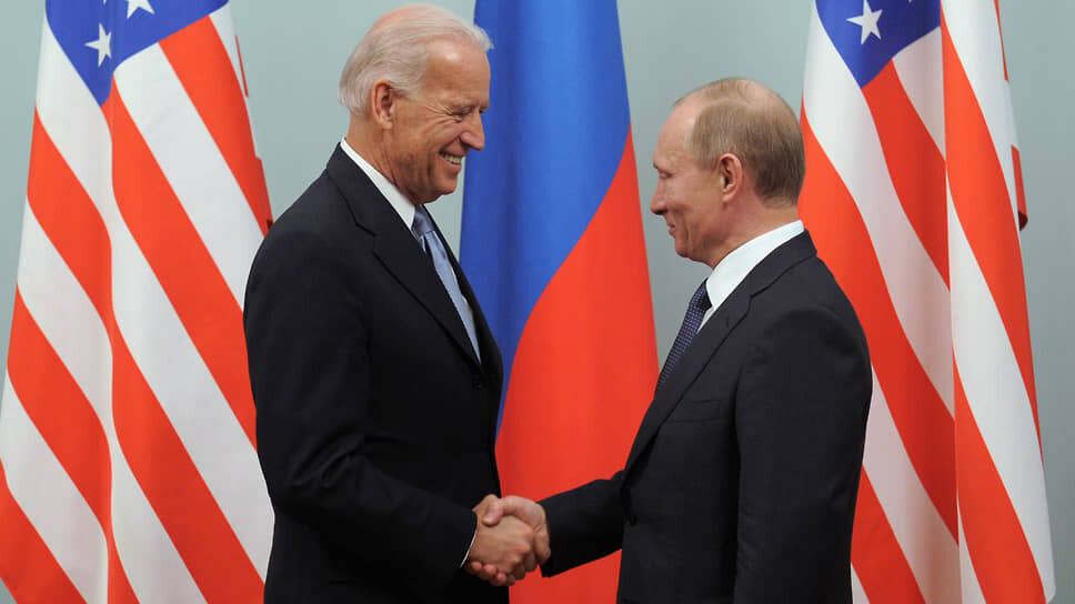 Встреча вице-президента Байдена и премьер-министра Путина, фото Коммерсант