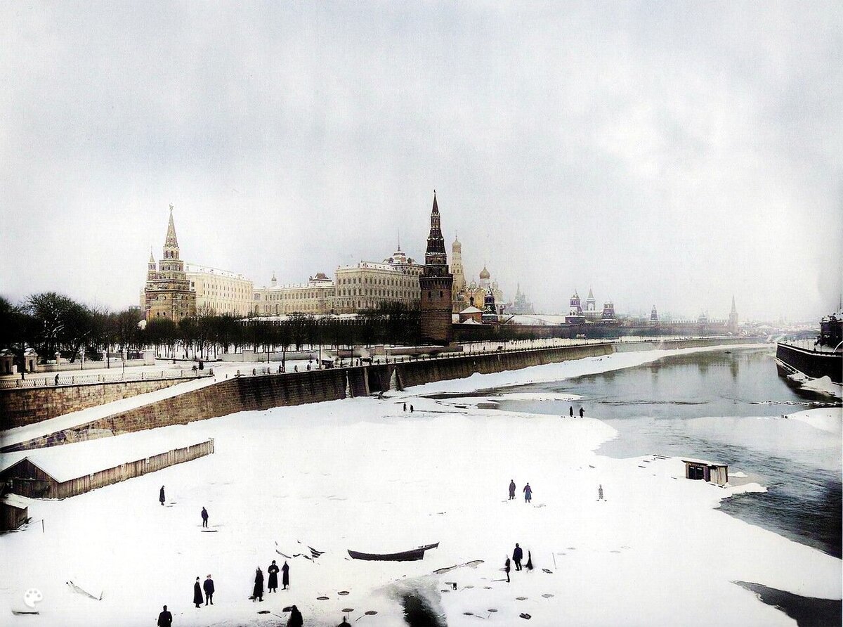 Вид Кремля 1913