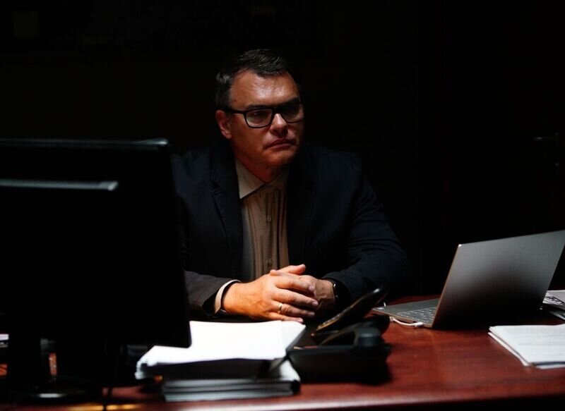 Евгений Крюков в роли полковника Ивана Орехова