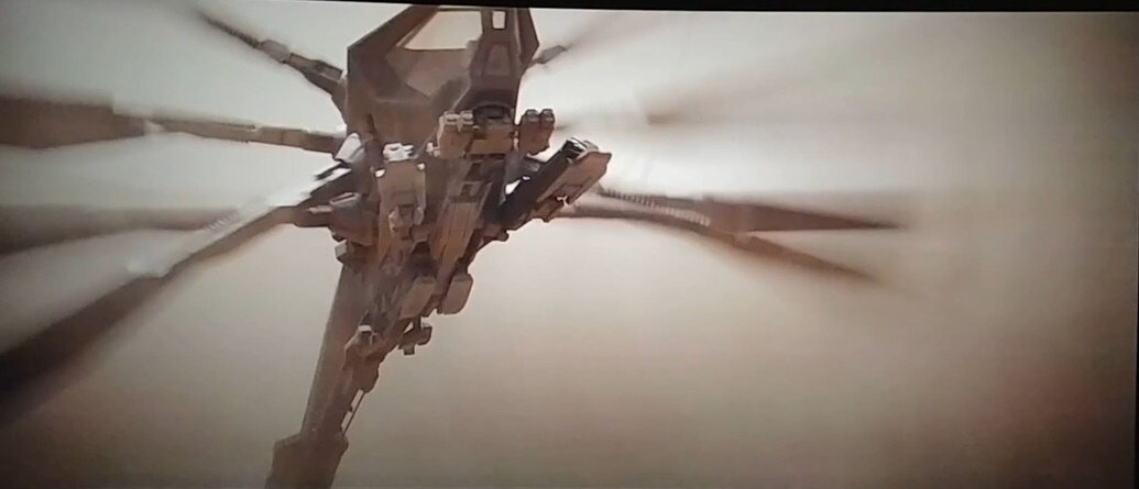 Орнитоптер в фильме Вильнёва