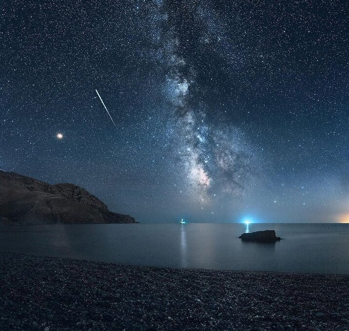 Метеорный поток (звездопад) Геминиды - 13 декабря