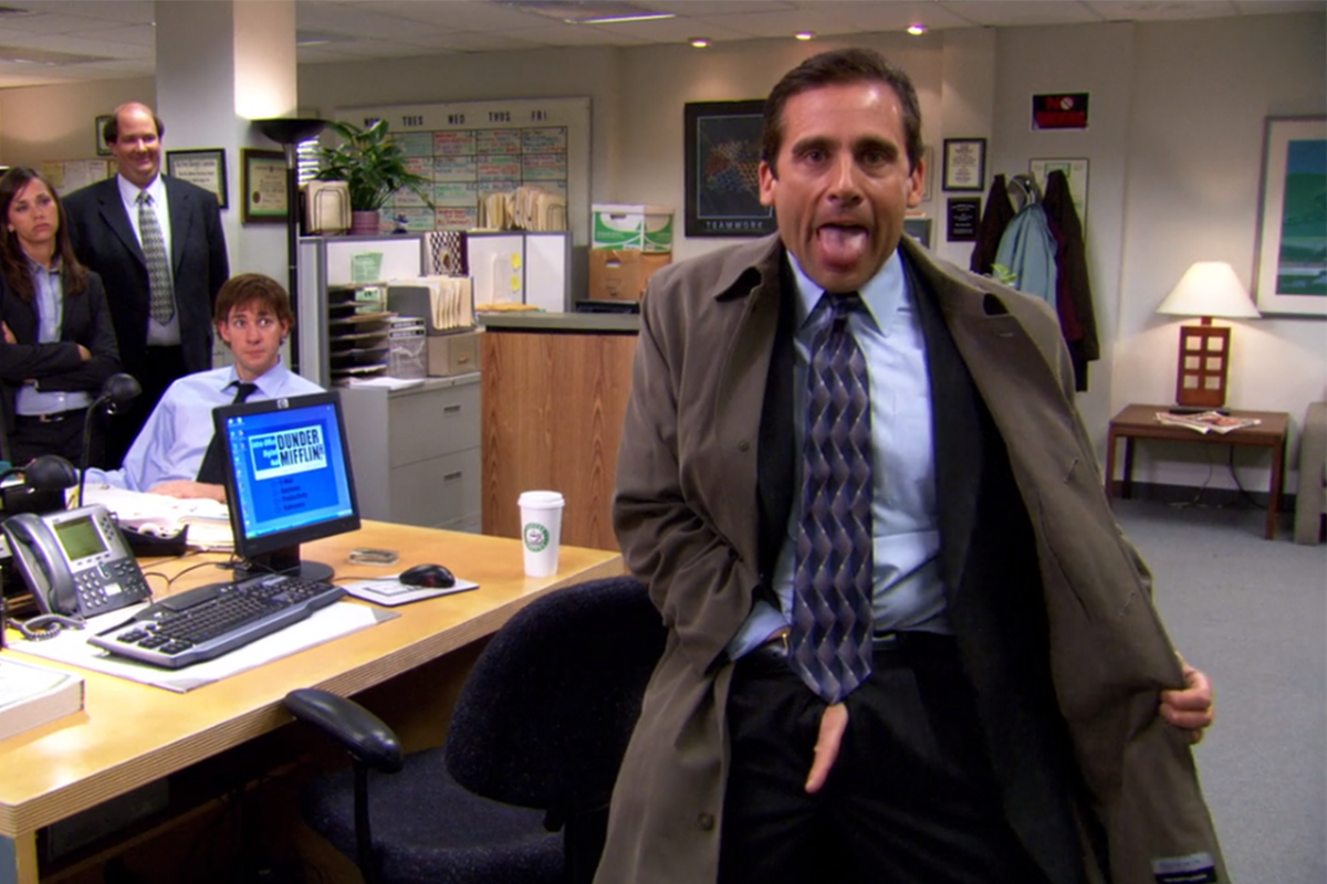 The office them