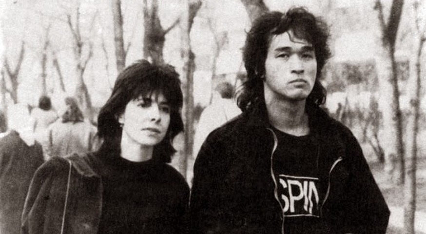 Виктор Цой и Наталья. Источник фото сервисы Яндекс