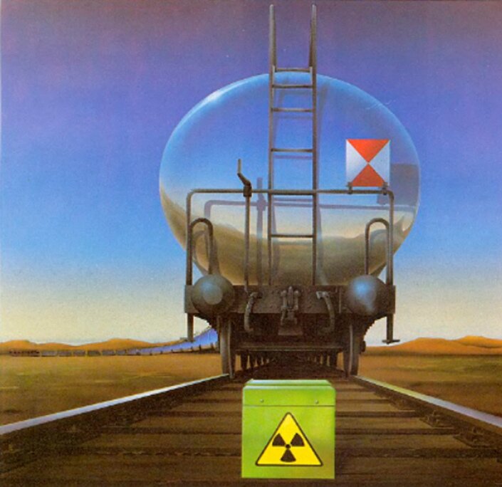  Вот такой примерно энергоёмкостью. Ящик с 235U, цистерны, вестимо, с нефтью.