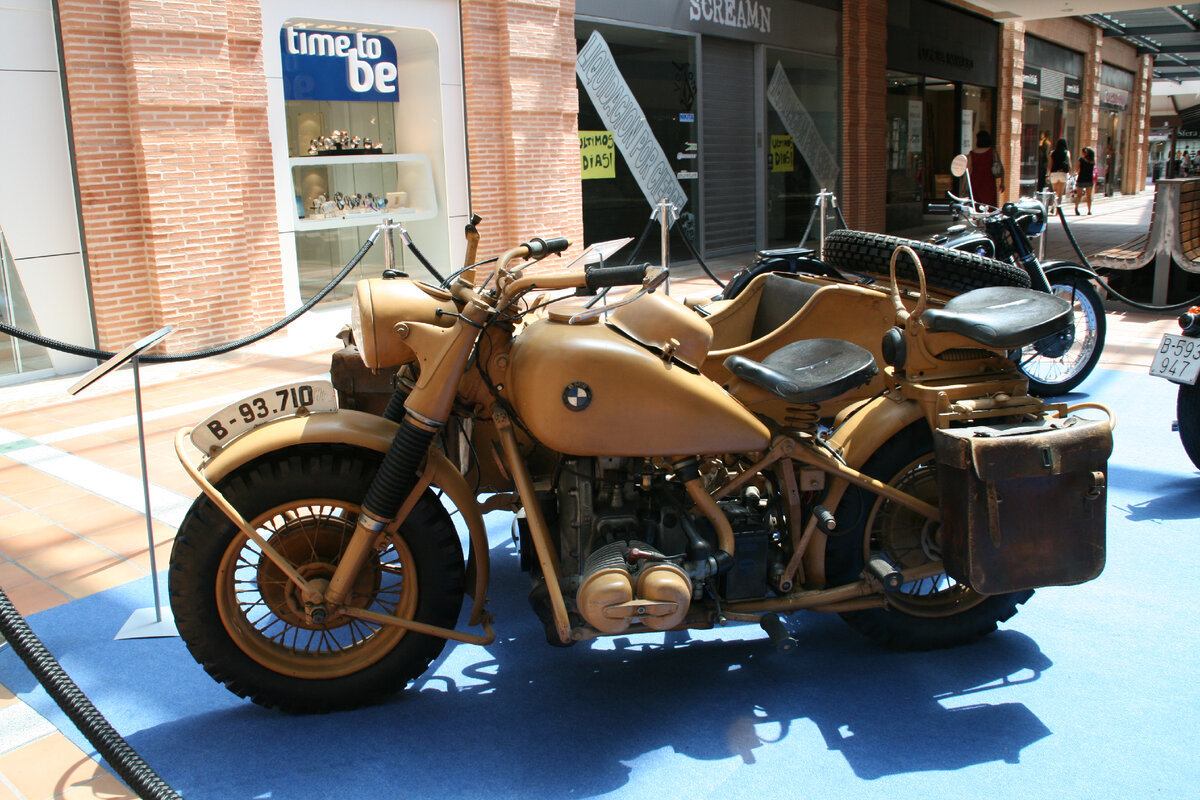 РњРѕС‚РѕС†РёРєР» BMW r75 Europe