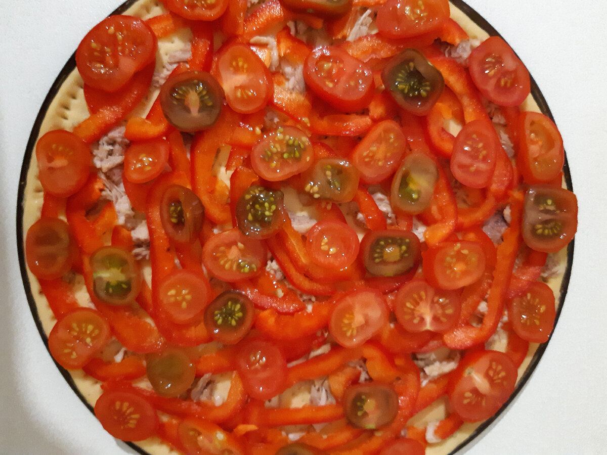 Перед выпечкой