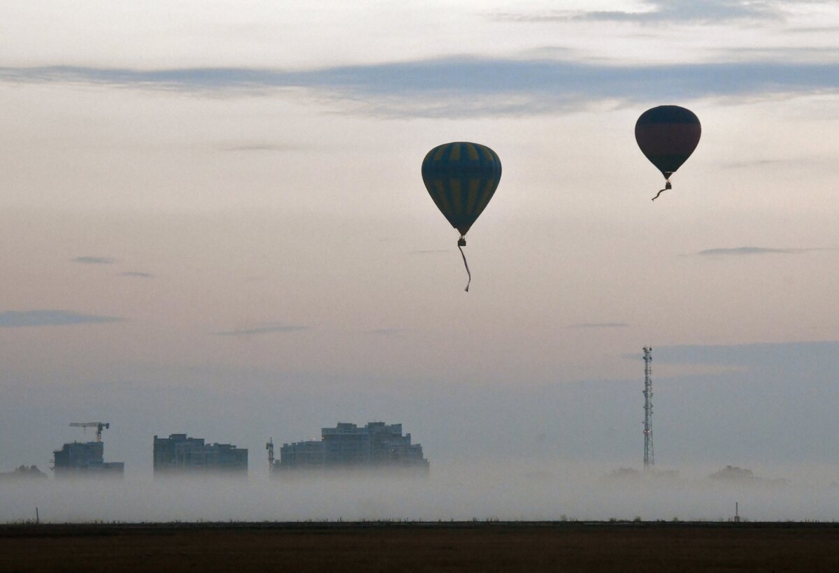 Воздушные шары Китая были замечены в США, Японии и Колумбии.  Фото: РИА Новости / Георгий Зимарев