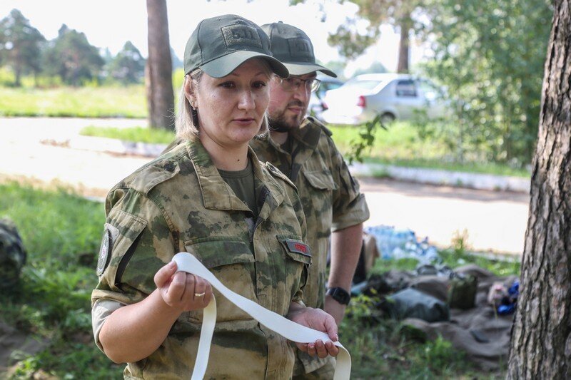    Александра, позывной «Серкет» Фото: «АиФ-Урал»/ Евгений Лобанов