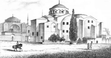 Церковь Святой Ирины. Источник: https://turk.expert/istanbul/aya-irena.html