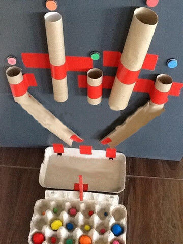 Разноцветные трубочки