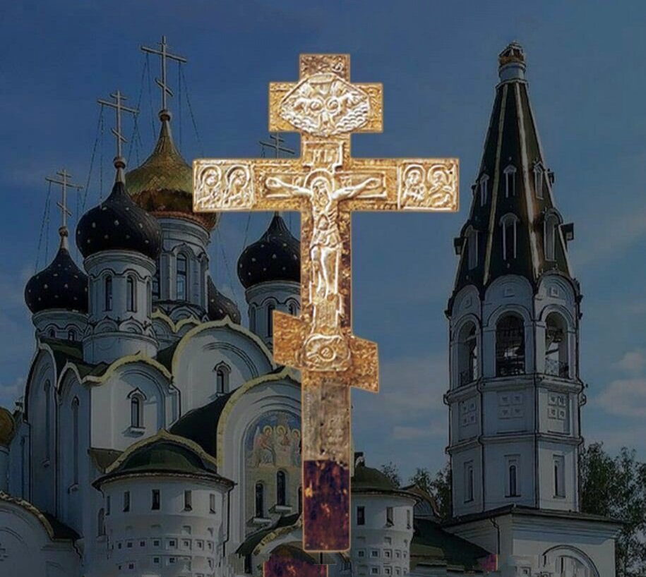 Господь наш Иисус Христос на кресте раскинул руки, обнимая нас