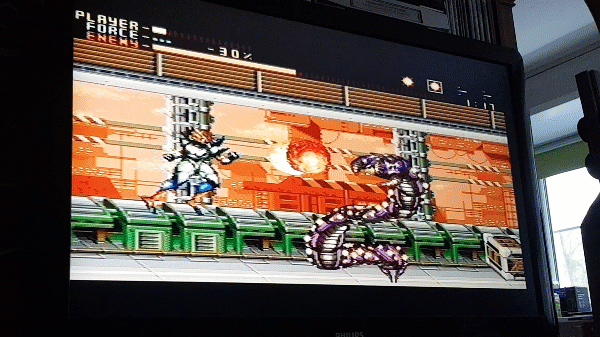 Применение способности Counter force в битве с боссом, для пополнения энергии.