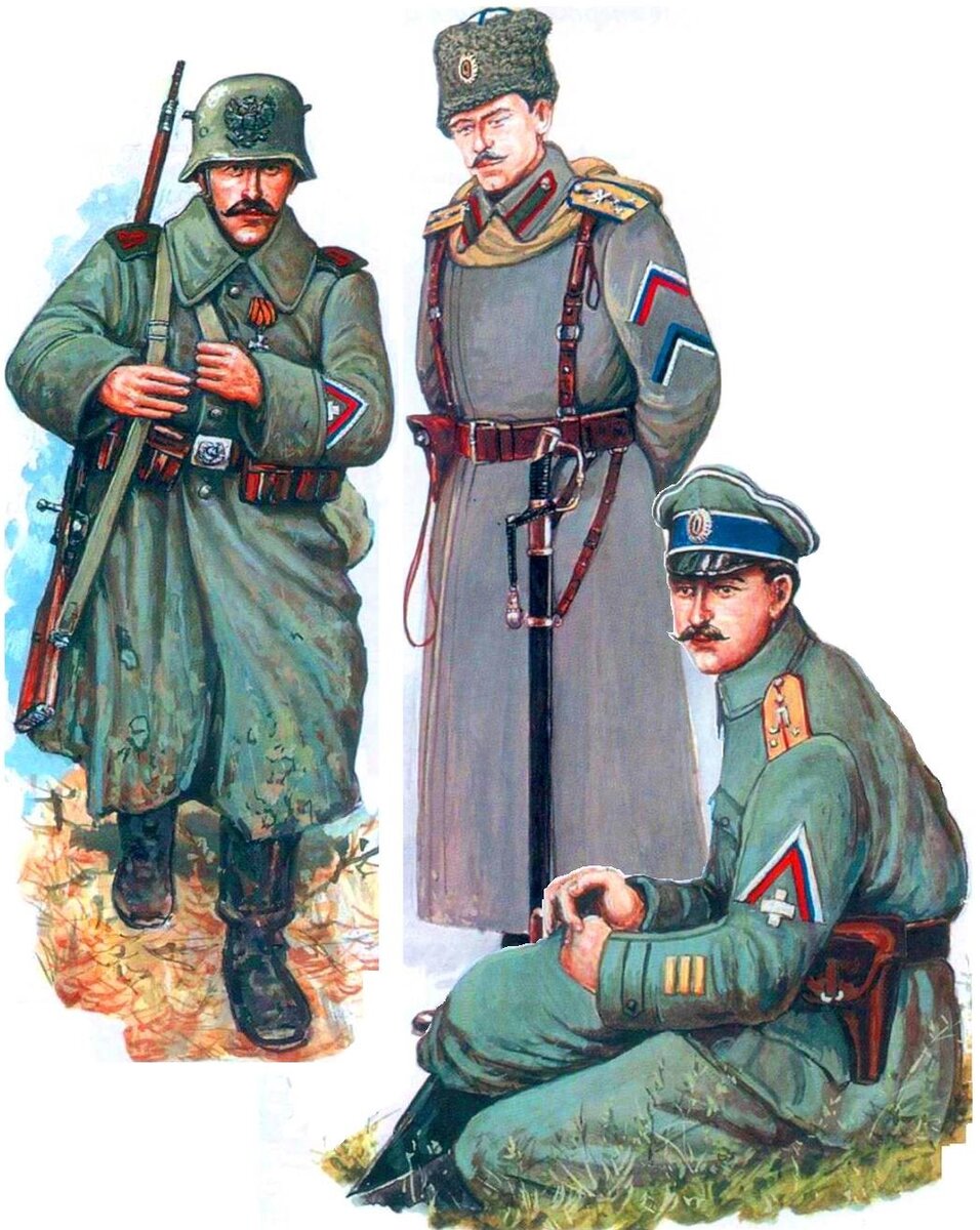 Западная добровольческая армия униформа