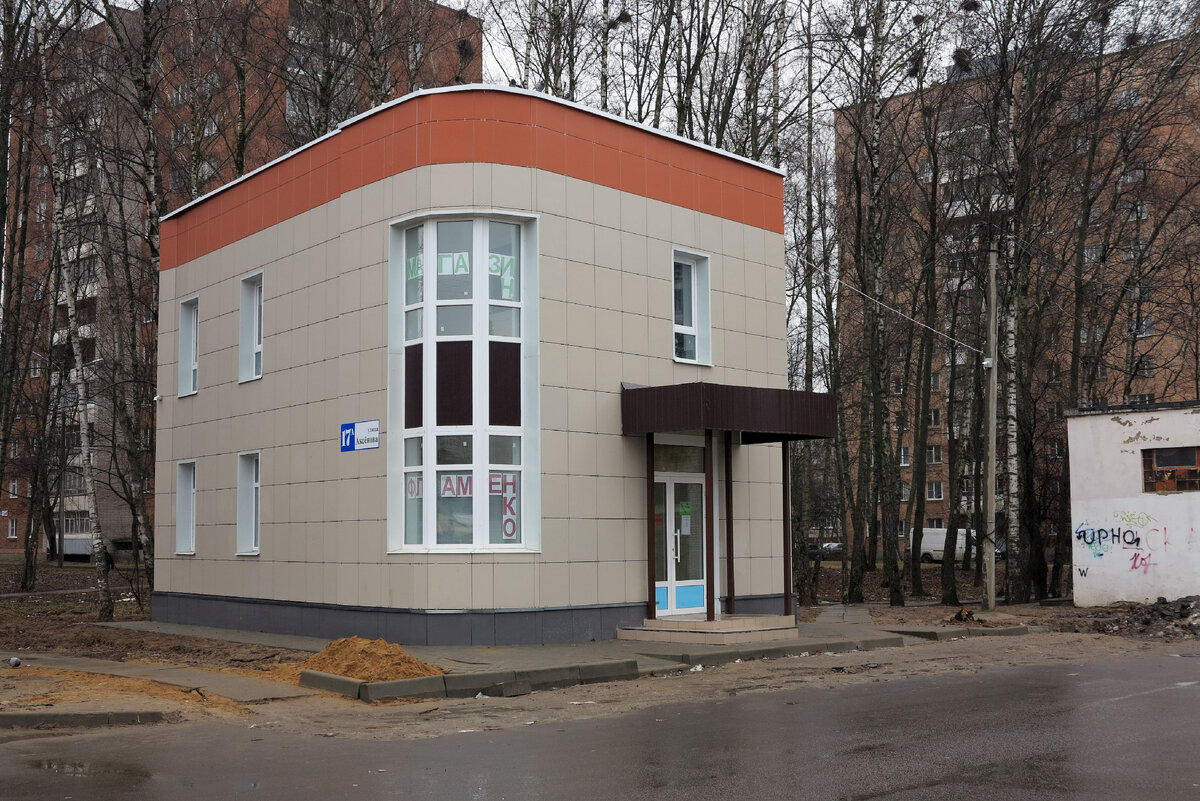 Здание торгового центра. Обнинск 2017 год.