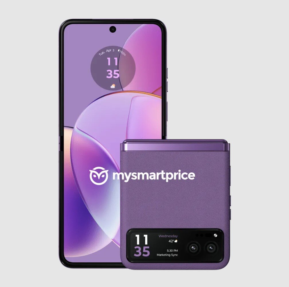    Дизайн раскладушки Motorola Razr 40 полностью раскрыт до анонса