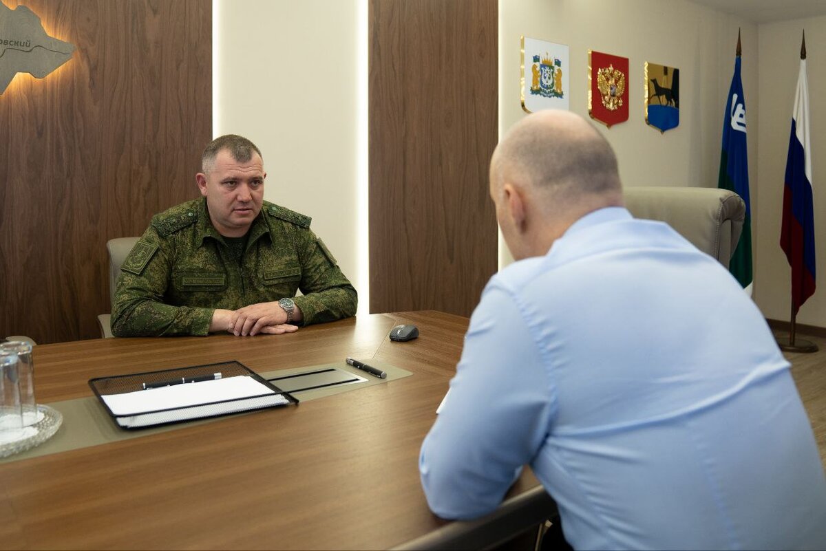    Андрей Филатов встретился с участником специальной военной операции