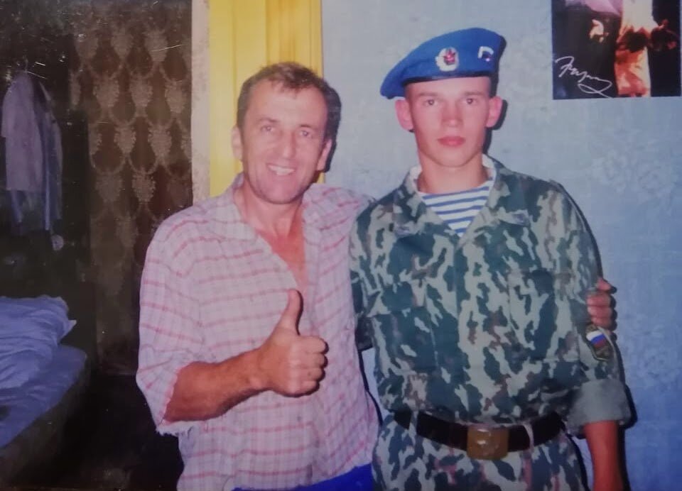 С.П. Дубцов с сыном С.С. Дубцовым