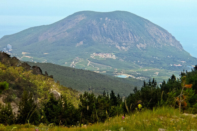 Вид на крымские горы