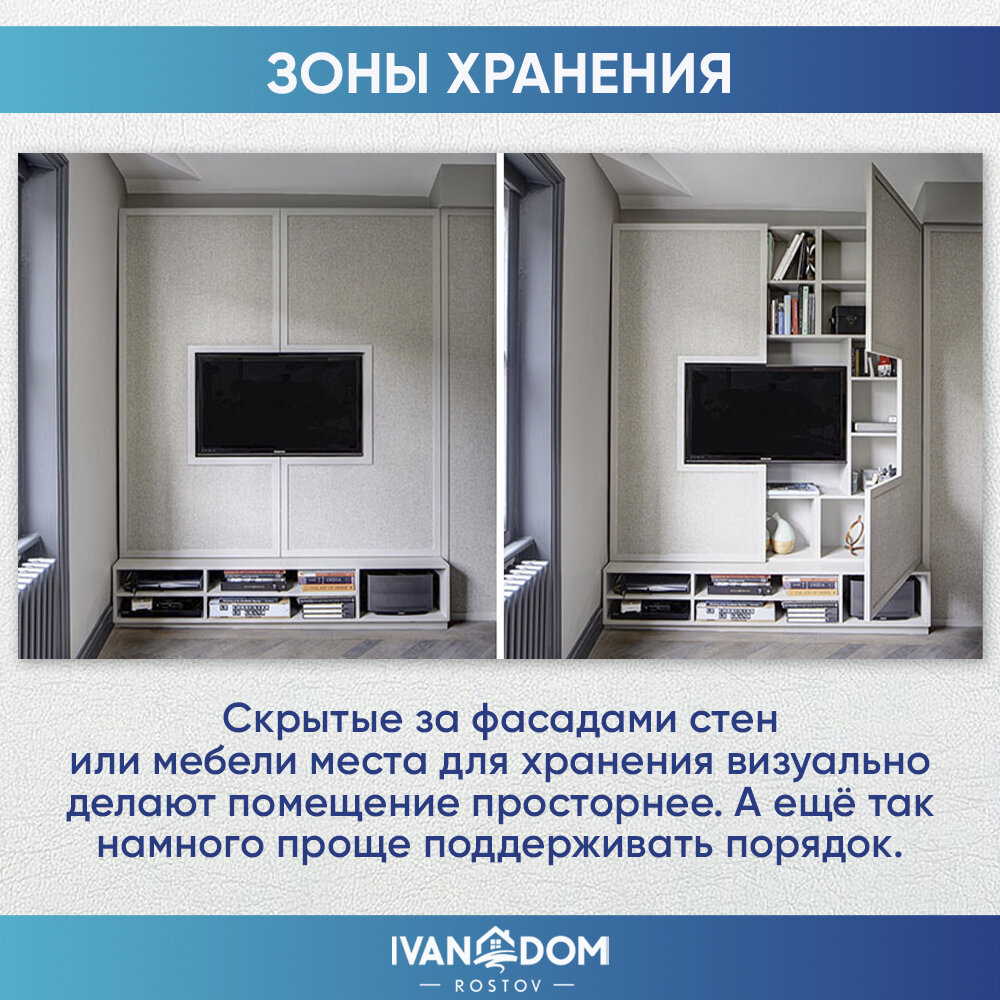 СКРЫТЫЕ И НЕВИДИМЫЕ РЕШЕНИЯ В ДИЗАЙНЕ ИНТЕРЬЕРА