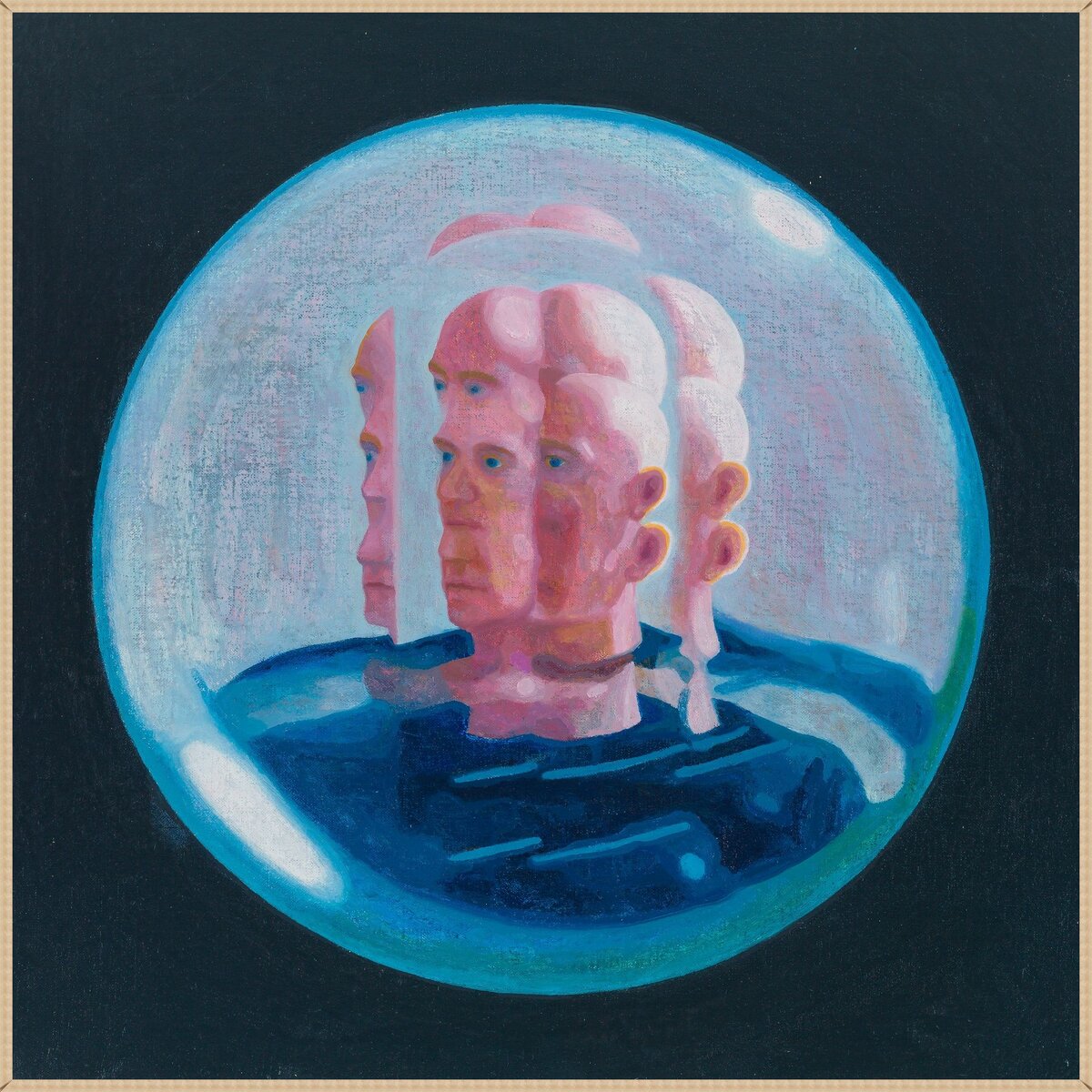 © Ханс Вандекеркхове (Hans Vandekerckhove). Зеркало-зеркало. 50х50 см. 2022. 