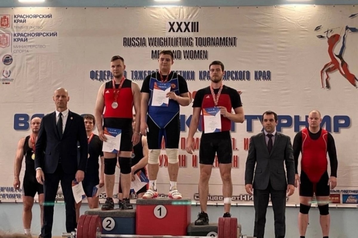    Томский тяжелоатлет стал бронзовым призером на всероссийском турнире