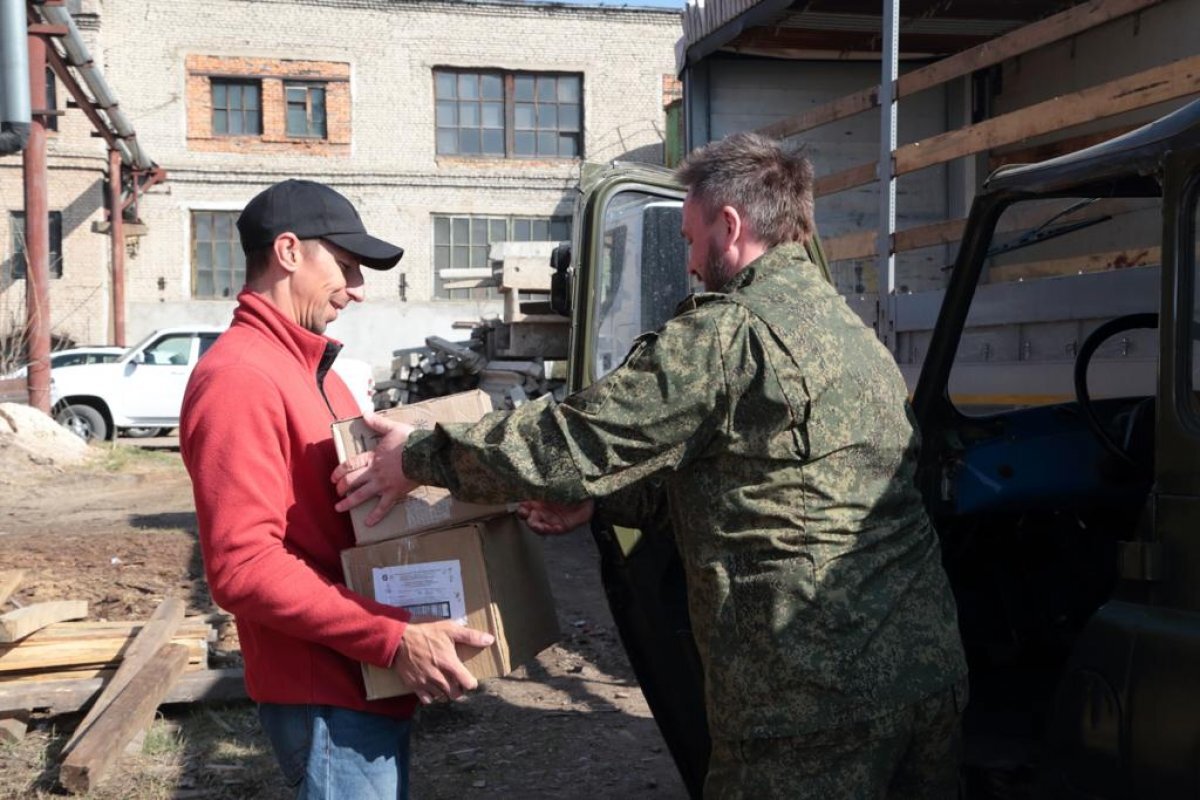    Казаки из Томской области отправили гуманитарный груз в зону СВО