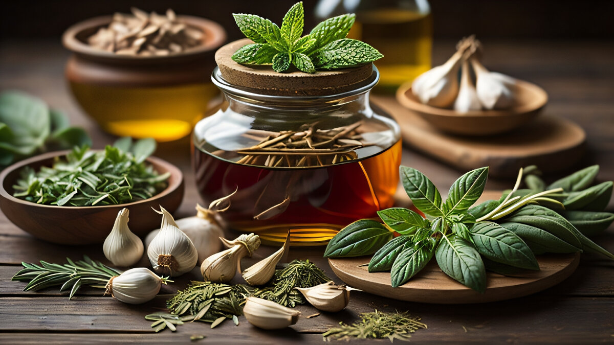 Как правило, лечение болезней травами должно проводиться под наблюдением врача-фитотерапевта и только на основе его рекомендаций. Некоторые из трав, которые могут использоваться для лечения различных болезней, включают в себя:

- Эхинацея: используется для лечения простуды, гриппа и инфекций дыхательных путей.

- Календула: используется для лечения ран, воспаления кожи и проблем со слизистой оболочкой.

- Шалфей: используется для лечения болезней дыхательной системы, заболеваний желудочно-кишечного тракта, судорог, простуды и воспаления кожи.

- Мелисса: используется для улучшения пищеварения, снижения стресса и усталости, а также для уменьшения головной боли.

- Чеснок: используется для укрепления иммунной системы, снижения кровяного давления и улучшения циркуляции крови.

- Куркума: используется для лечения воспалений, болезней суставов, а также для уменьшения риска сердечно-сосудистых заболеваний.