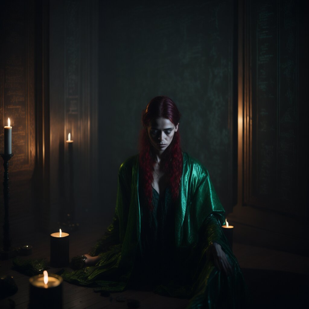 Колдовство. Автор: @graphdesignsolovei