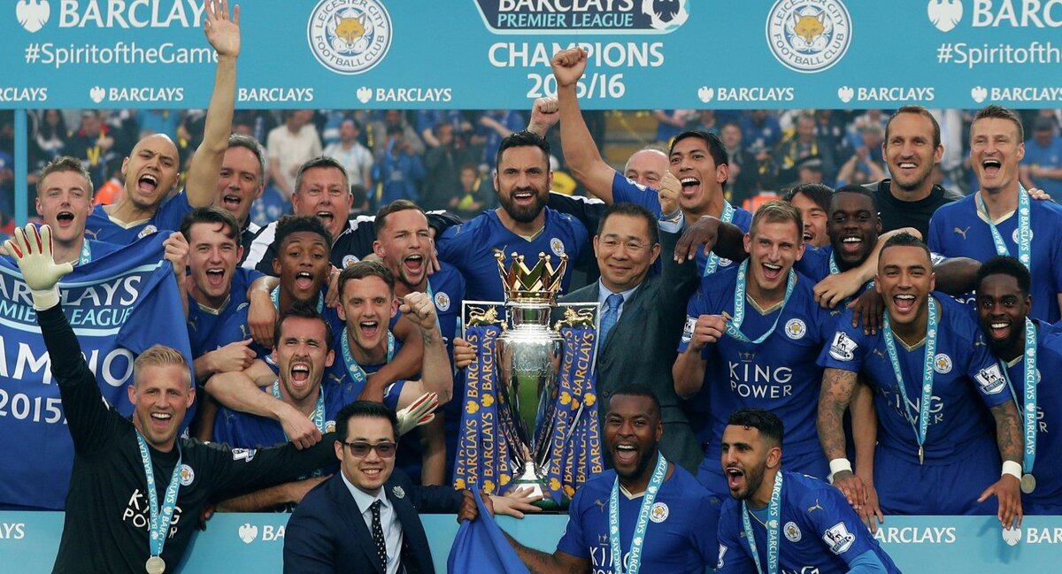 Церемония награждения чемпионов АПЛ сезона 2015/16