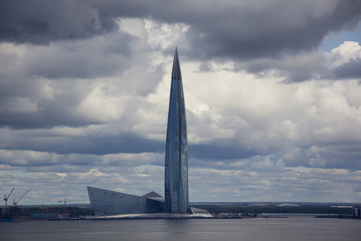 Картинки лахта центра в санкт петербурге