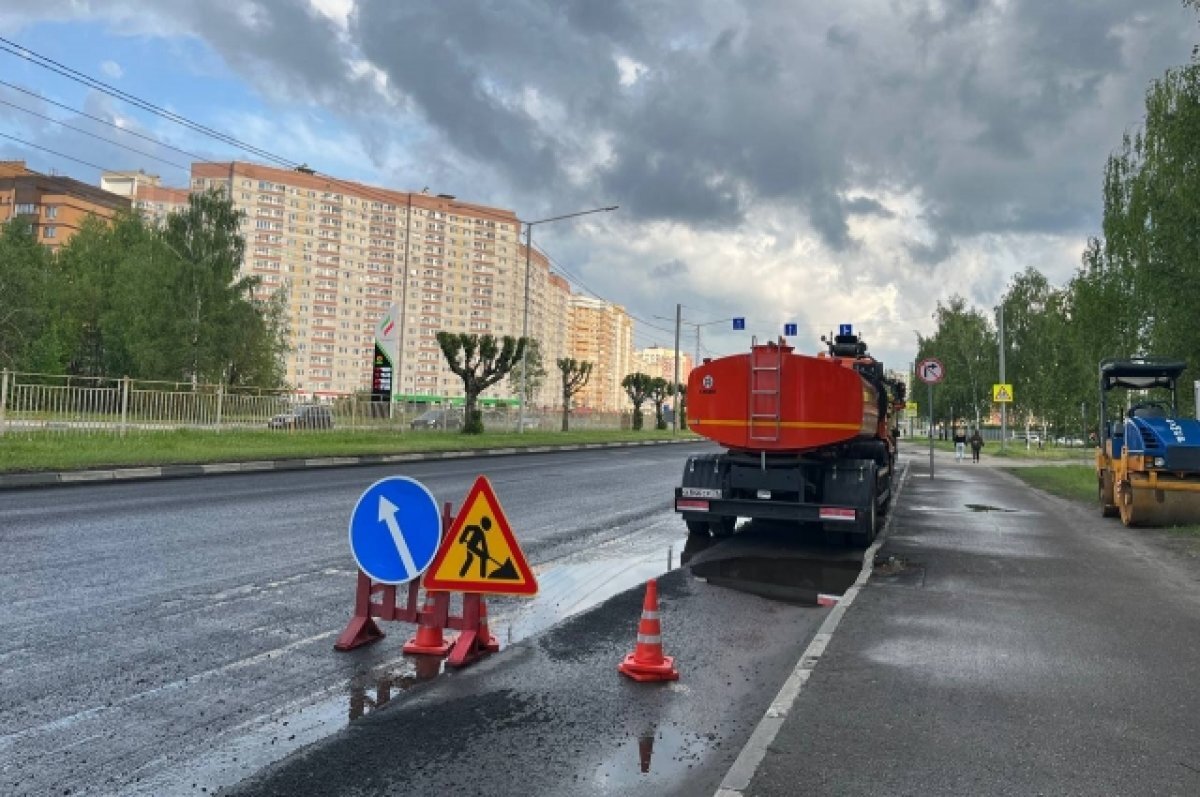    В Барнауле ремонтируют улицу Гридасова в рамках нацпроекта