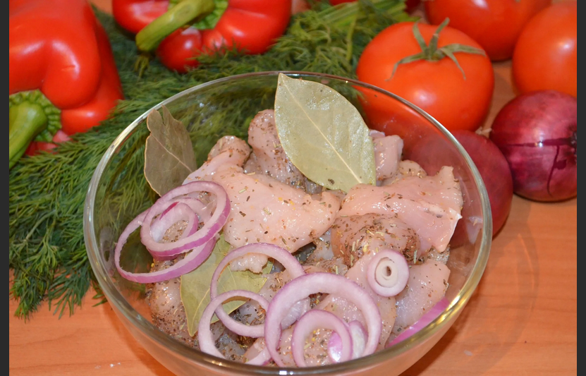 ингредиенты для шашлыка