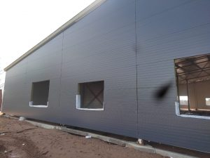 Металлический каркас рамного типа