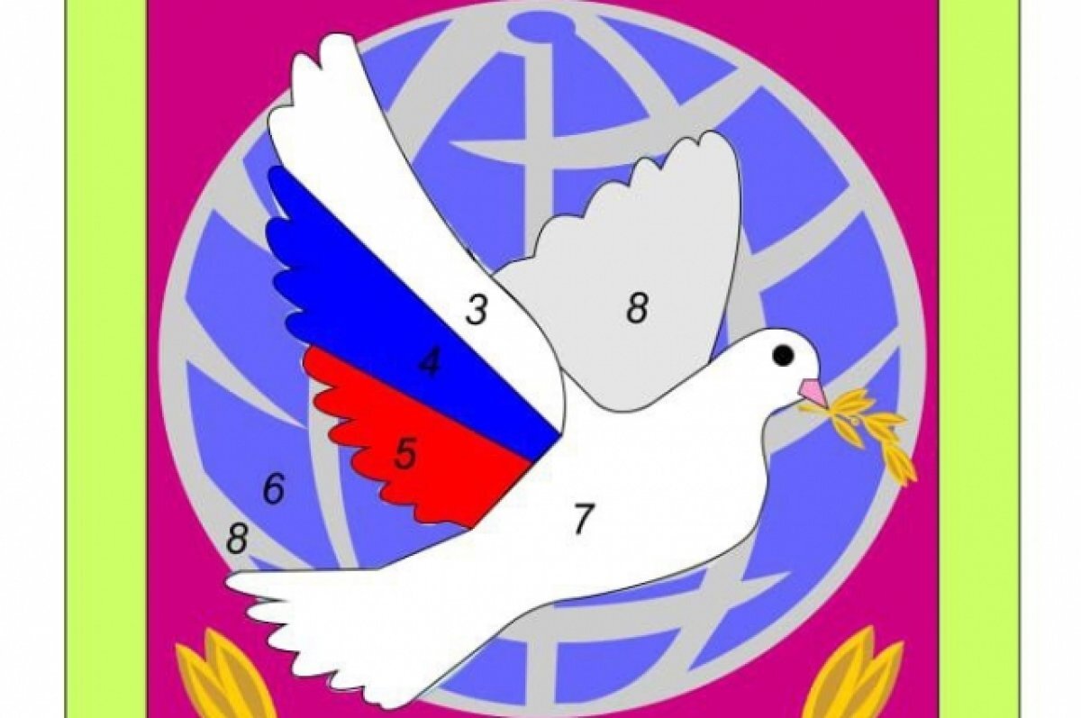    Омский Первомайский сквер украсит цветочная композиция «Голубь мира»