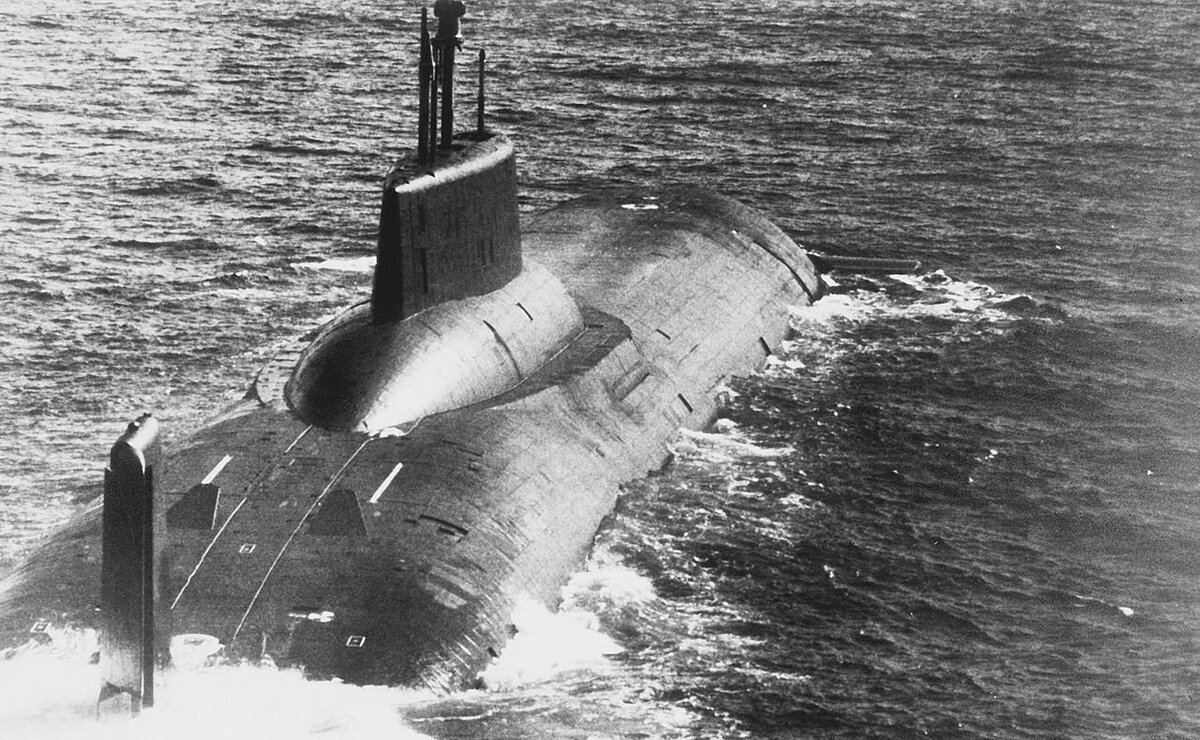 Атомный подводный ракетный крейсер стратегического назначения проекта 941 "Акула". Фото: .wikipedia.org