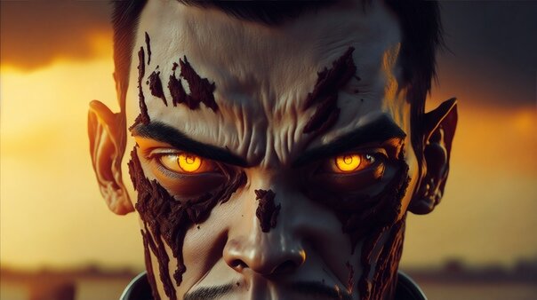 Так выглядел один из нападавших.