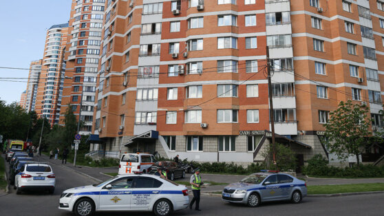    Жители дома в Новой Москве рассказали о мощном взрыве после атаки БПЛА Даниил Шалонников